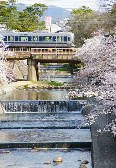 西宮の風景